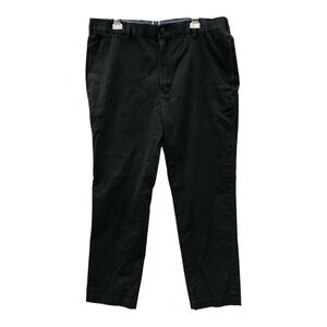 Brooks Brothers Pants Mens 35x30 Black Advantage Chino‎ Pant Slacks Clark Fit